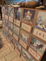 Oude educatieve plaat aap,noot,mies, Ophalen of Verzenden, Overige thema's