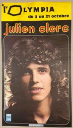 JULIEN CLERC à l’ OLYMPIA PARIJS 1974 POSTER, Ophalen, Zo goed als nieuw, A1 t/m A3