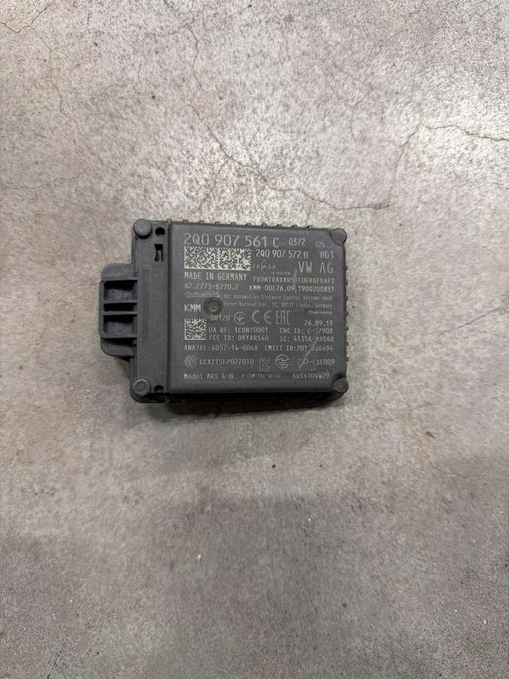 Polo 2G Radar Sensor - 2Q0907561C, Auto-onderdelen, Elektronica en Kabels, Volkswagen, Gebruikt, Ophalen of Verzenden