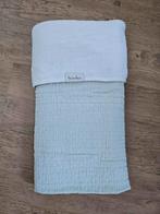 Koeka - wiegdeken Elba teddy - Soft Mint / White TOG 2.3, Jongetje of Meisje, Wit, Ophalen of Verzenden, Deken of Dekbed