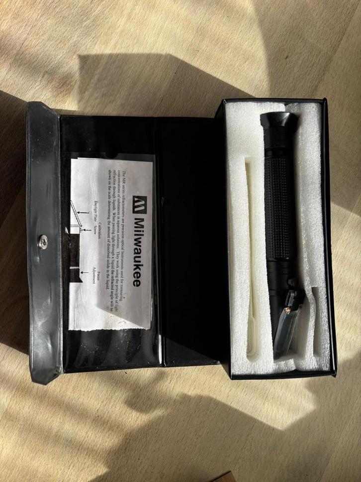 Milwaukee MR100ATC Refractometer, Dieren en Toebehoren, Vissen | Aquaria en Toebehoren, Ophalen
