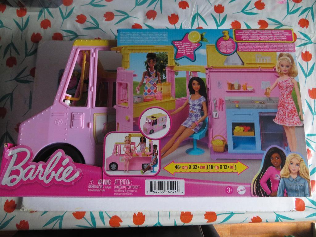 BARBIE --- LEMONADE TRUCK, Ophalen of Verzenden, Nieuw, Jongen of Meisje