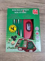 Backgammon Solitaire - Jumbo Reisspel, Jumbo, Een of twee spelers, Ophalen of Verzenden, Zo goed als nieuw