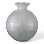 Fidrio Bolvase wit/semi transparant, Wit, Ophalen of Verzenden, Minder dan 50 cm, Glas