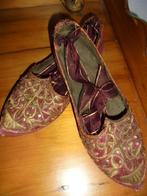 muiltjes, victoriaanse damesmuiltjes, dansschoentjes, Antiek en Kunst, Antiek | Kleding en Accessoires, Ophalen of Verzenden