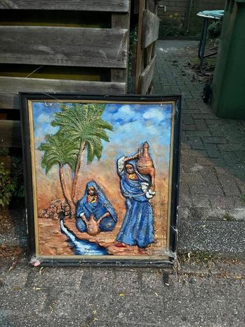 Schilderij lakroune beschikbaar voor biedingen