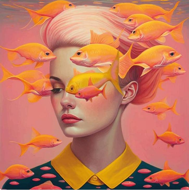 Mirjam Duizendstra Schilderij - 100x100cm - Nieuwstaat!, Antiek en Kunst, Kunst | Schilderijen | Klassiek, Ophalen of Verzenden