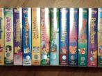 14 kinderfilms op VHS, veel Disney, Gebruikt, Tekenfilm, Alle leeftijden, Kinderprogramma's en -films
