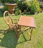 KINDER STOEL EN TAFEL, Tuin en Terras, Tuinsets en Loungesets, Overige materialen, Gebruikt, Stoel, Ophalen