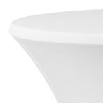 Statafelhoes samba rond met topcover wit, Info@edvonline.nl, Rond, Nieuw, Ophalen of Verzenden