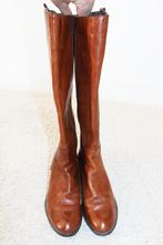 Mooie Gevoerde Leren Freeflex Laarzen -s13 (Maat 38) € 50,-, Hoge laarzen, Bruin, Ophalen of Verzenden, Zo goed als nieuw