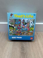 That's Life Puzzel 1000 Stukjes, Hobby en Vrije tijd, Denksport en Puzzels, Ophalen, Zo goed als nieuw, Legpuzzel