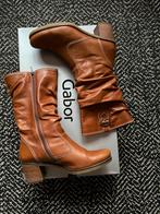 Bruine/cognac leren laarzen Gabor - Maat 41 (7,5), Bruin, Lage of Enkellaarzen, Gabor, Ophalen of Verzenden