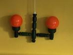Seventies lamp, Huis en Inrichting, Lampen | Hanglampen, Ophalen, Gebruikt, Minder dan 50 cm
