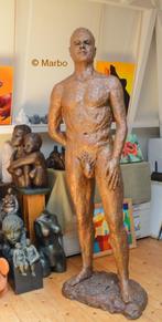 levensgroot beeld mannelijk naakt, Antiek en Kunst, Kunst | Beelden en Houtsnijwerken, Ophalen