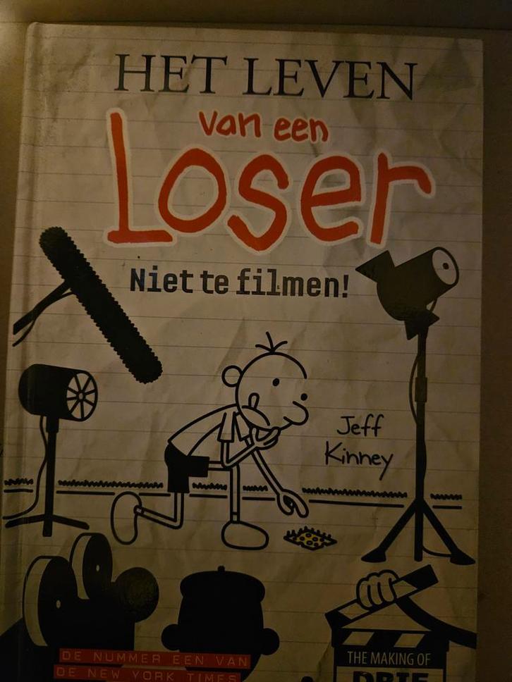 Het leven van een Loser - Niet te filmen!, Boeken, Kinderboeken | Jeugd | onder 10 jaar, Zo goed als nieuw, Fictie algemeen, Ophalen of Verzenden