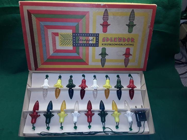 Splendor Kerstverlichting uit de jaren 60, Diversen, Kerst, Gebruikt, Ophalen of Verzenden