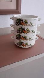 4 Vintage Soepkommen Villeroy&Boch voor Royco, Huis en Inrichting, Keuken | Potten en Pannen, Ophalen of Verzenden, Zo goed als nieuw