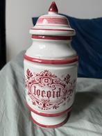 Vintage apothekerspot roodkleurig Delfts Huys, Ophalen of Verzenden