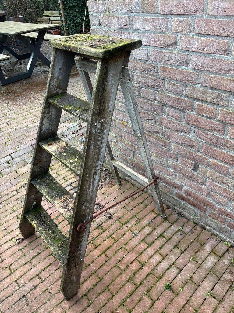Brocante schilderstrap, Ophalen, Zo goed als nieuw, Minder dan 2 meter