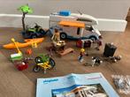 Playmobil - Camper met accessoires - Kampeeravontuur 9318, Complete set, Ophalen of Verzenden, Zo goed als nieuw