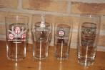 Verzameling bierglazen [B, NL, doos 2] zie beschrijving, Ophalen of Verzenden, Zo goed als nieuw, Glas of Glazen, Overige merken