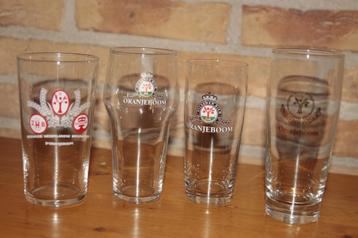 Verzameling bierglazen [B, NL, doos 2] zie beschrijving beschikbaar voor biedingen