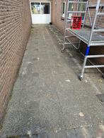 43m2 Grindtegels en wat kleine tegels, Ophalen, Gebruikt, 10 m² of meer, Beton