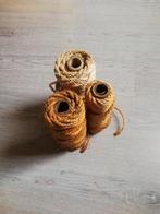 3 nieuwe klossen manilla touw voor macreme, Ophalen of Verzenden, Nieuw, Materiaal