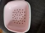 Nieuw witte schaal met rose vergiet van Tupperware, Ophalen of Verzenden, Nieuw, Schaal