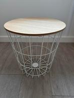 Ronde bijzettafeltje, Minder dan 55 cm, Rond, Zo goed als nieuw, Ophalen