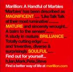 Marillion – A Handful Of Marbles CD Maxi / E.P. PROMO2005, Cd's en Dvd's, Verzenden, Maxi-single, Zo goed als nieuw, 1 single