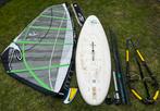 Complete windsurf beginnersset, Watersport en Boten, Windsurfen, 250 tot 300 cm, Met draagtas, Ophalen of Verzenden, Complete set