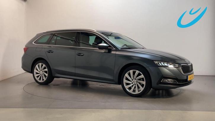 Skoda Octavia Combi 1.0 TSI Business Edition Plus Leder Adap, Auto's, Skoda, Bedrijf, Te koop, Octavia, ABS, Adaptive Cruise Control