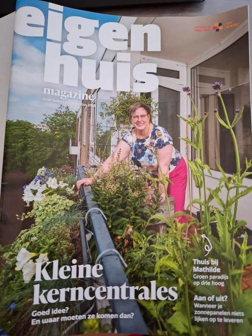 Eigenhuis tijdschrift vanaf juni 2023 tot heden, Hobby en Vrije tijd, Overige Hobby en Vrije tijd, Zo goed als nieuw, Ophalen of Verzenden