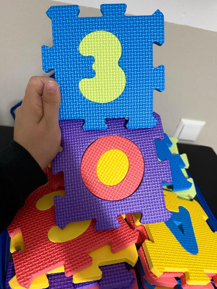 Playtive Speelmat Cijfers en Letters, Kinderen en Baby's, Speelgoed | Educatief en Creatief, Nieuw, Taal en Lezen, Ophalen of Verzenden