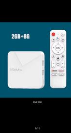Android tv box adroid mediabox smart tv chromecast mediaplay, Audio, Tv en Foto, Mediaspelers, Ophalen of Verzenden, Zo goed als nieuw