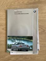 Nespw BMW 320 cd connvertible  media information met cd 2004, Ophalen of Verzenden, Gelezen, BMW