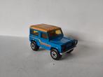 Matchbox Land Rover Ninety 90 1987 Defender blauw (2), Ophalen of Verzenden, Zo goed als nieuw