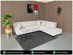 GRATIS LEVERING Hoekbank Grijs 280x230 SHOWROOMMODEL, 250 tot 300 cm, Hoekbank, Ophalen of Verzenden, Zo goed als nieuw
