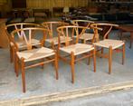 Hans Wegner CH24 wishbone chairs Carl Hansen vintage design, Huis en Inrichting, Ophalen, Gebruikt, Vijf, Zes of meer stoelen