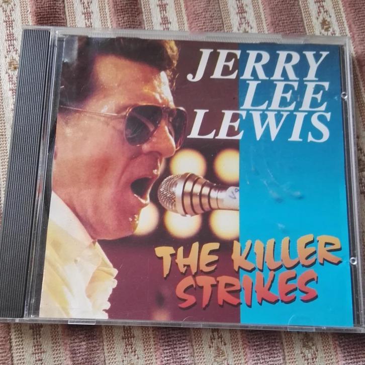 Jerry Lee Lewis – The Killer Strikes – CD, Cd's en Dvd's, Cd's | Rock, Zo goed als nieuw, Rock-'n-Roll, Ophalen of Verzenden