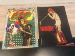 David Bowie cover en poster uit Pep 39 1973, Ophalen of Verzenden, Gebruikt, Poster, Artwork of Schilderij