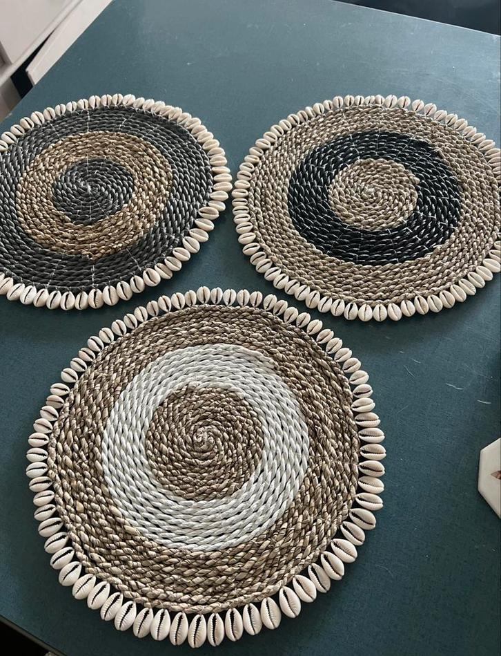 Placemat handemade natural HSM Collection, Huis en Inrichting, Woonaccessoires | Onderzetters, Nieuw, Bord, Ophalen of Verzenden