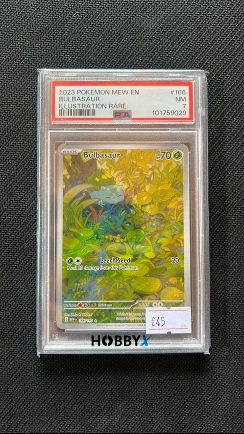 Bulbasaur - Pokemon, Hobby en Vrije tijd, Verzamelkaartspellen | Pokémon, Zo goed als nieuw, Losse kaart, Ophalen of Verzenden