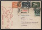 Uruguay 1935: Luchtpostbrief Zeppelin "Condor" gelopen., Postzegels en Munten, Brieven en Enveloppen | Buitenland, Verzenden, Envelop