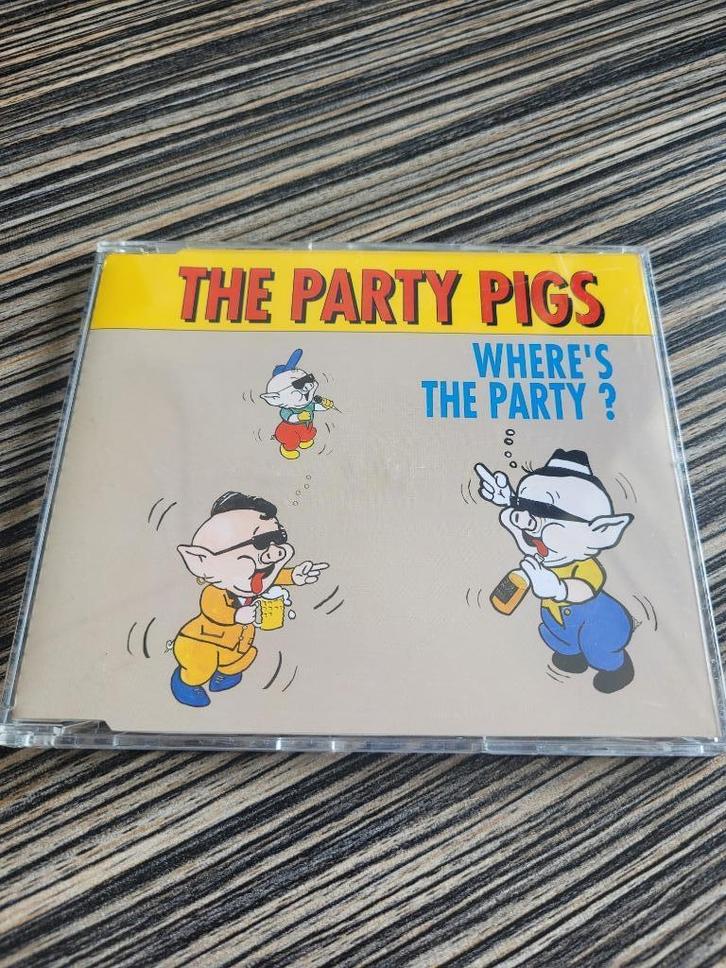 The Party Pigs - Where's The Party? - Dance - House, Cd's en Dvd's, Cd's | Dance en House, Ophalen of Verzenden