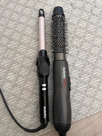 BaByliss fohnborstel en krultang beschikbaar voor biedingen