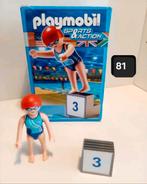 Playmobil sport en action zwemster 5198 compleet in doos, Ophalen of Verzenden, Zo goed als nieuw, Complete set