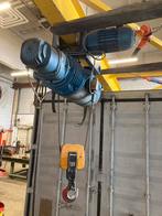 DEMAG elektrisch rijwiel aangedreven hijslier, Ophalen, Gebruikt, Elektrisch